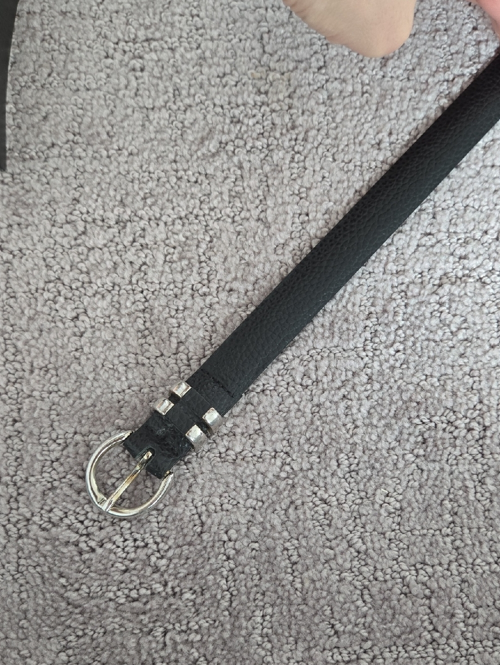 Massimo Dutti Black Belt SIZE SMALL